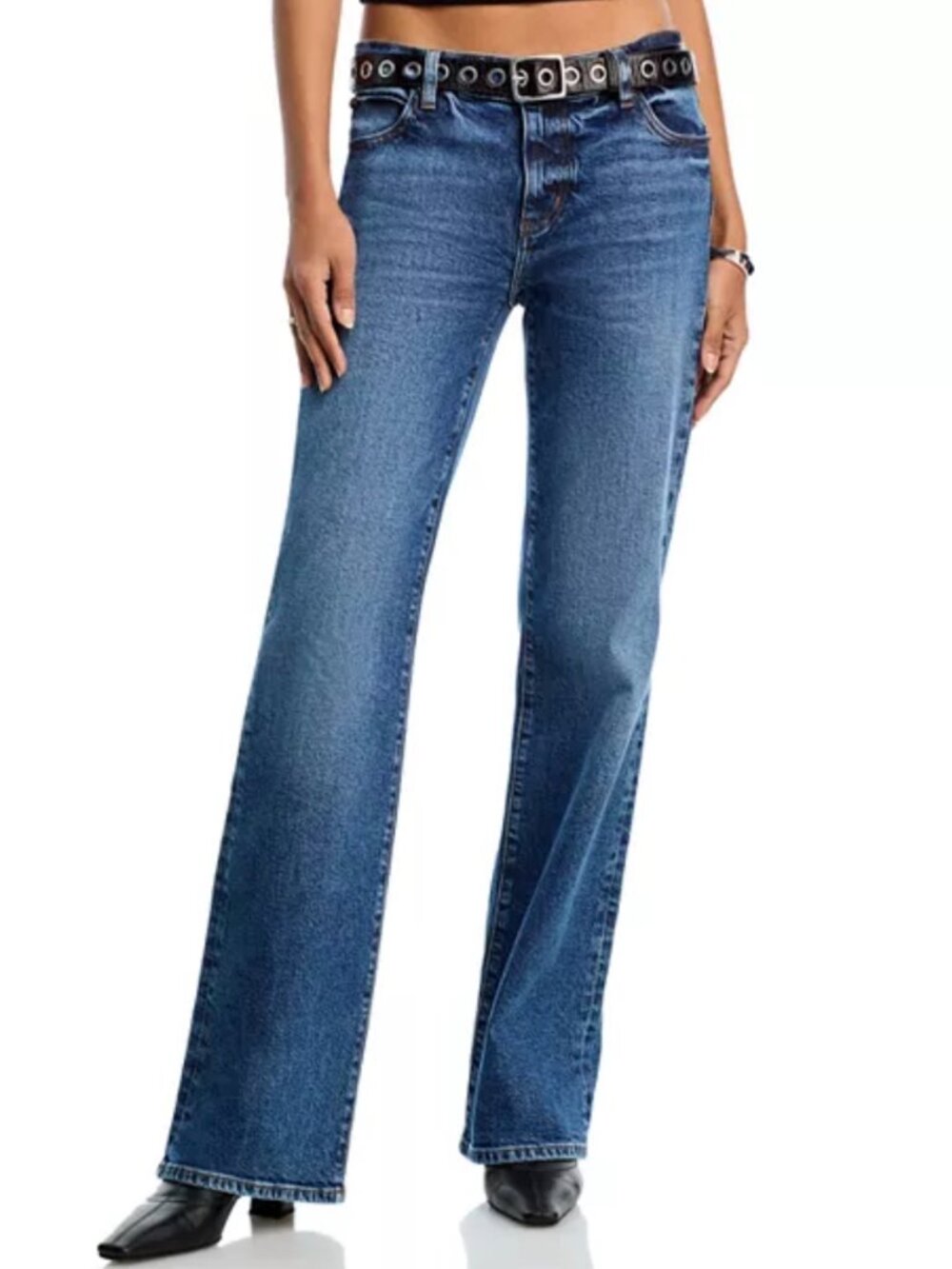 FRAME The Pixie Rodeo Bootcut Jeans in Nebula - Size 33